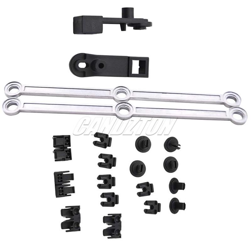 For Mercedes-Benz W204 New Intake Manifold Swirl Flap Repair Runner Connecting Rod Kits 6420903237 6420907737 Car Accessories
