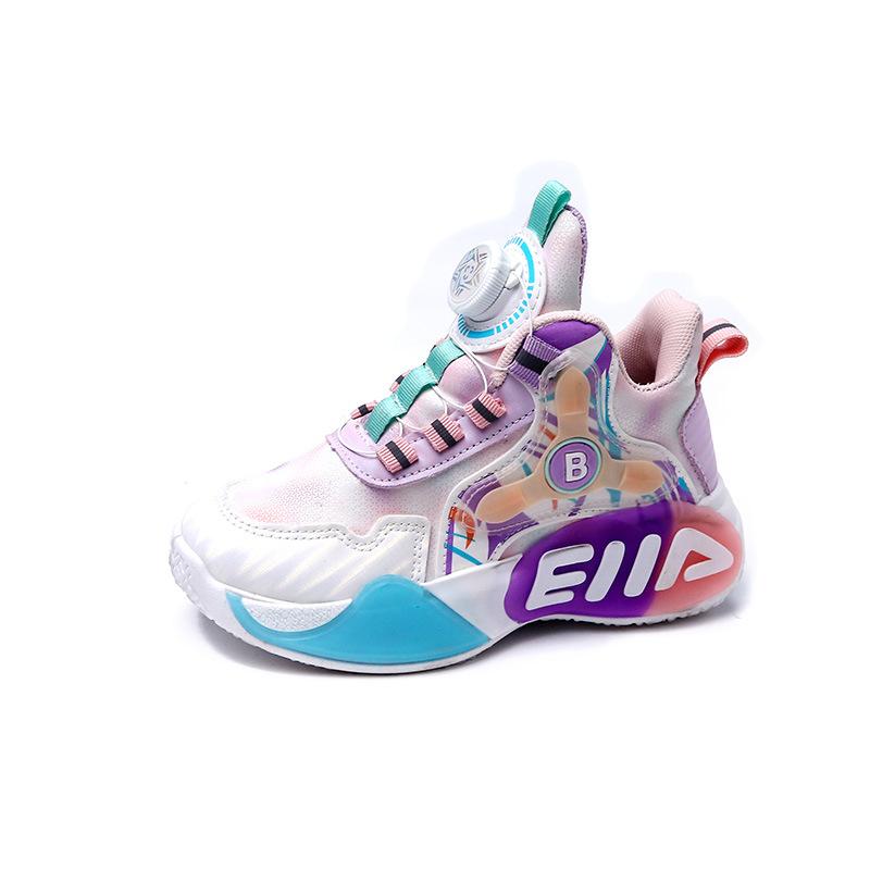 Girls' Sports Shoes 2025 Spring and Autumn New Middle-aged and Older Children's Leisure Children's Running Dad Shoes Boys' Basketball Shoes