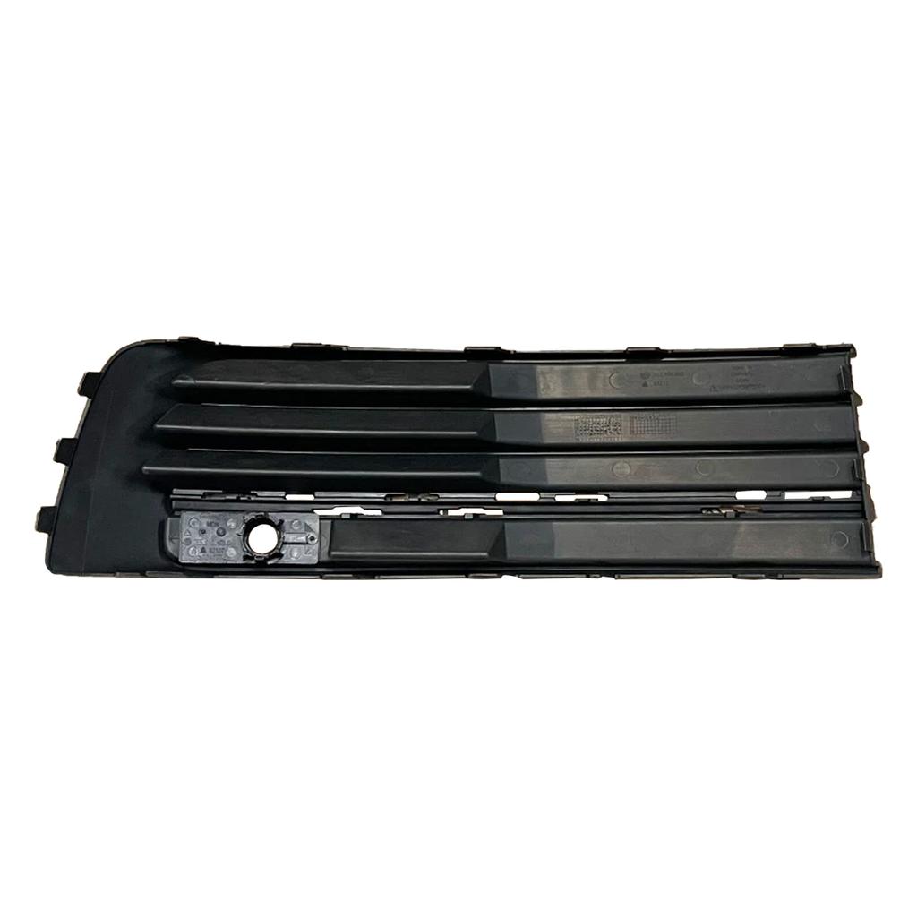 Car Front Fog Light Lamp Side Lower Grill Frame with Chrome Radar Hole for VW Transporter Multivan 2015 2016 2017 2018 2019