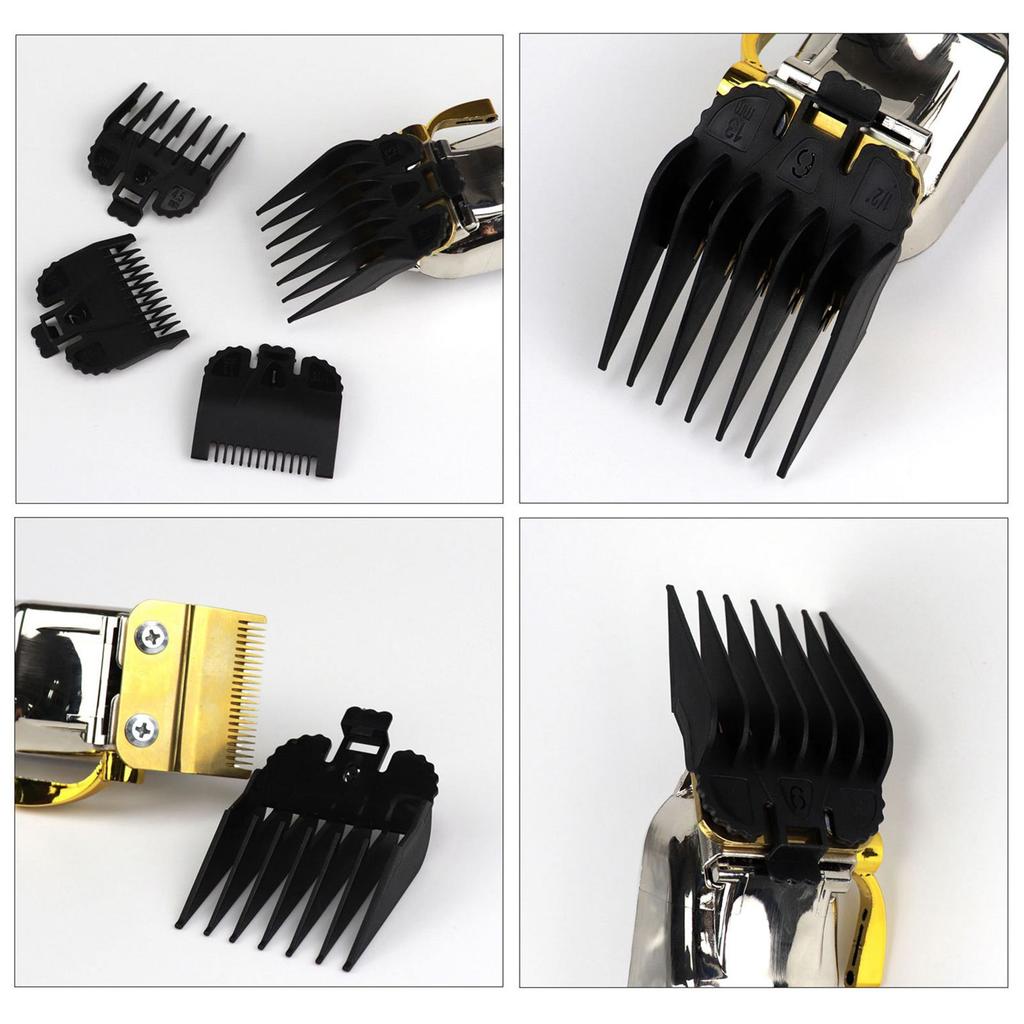 8 Sizes Professional Cutting Guide Comb Set Limit Comb Set Replacement for Wahl Electric Hair Trimmer Shaver