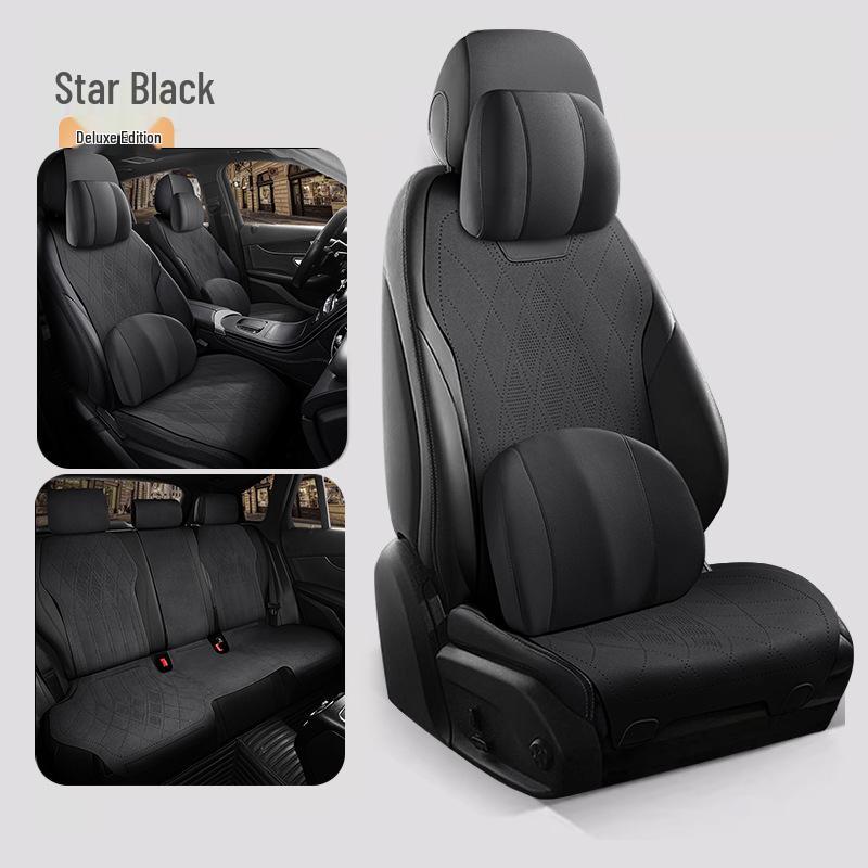 Geely Galaxy L7 Long Teng MAX Suede Seat Covers for Starship Asian Games