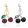 Tree Resin Cherry Keychain For Women Gifts With Creative Car Decorals And Fashion Style