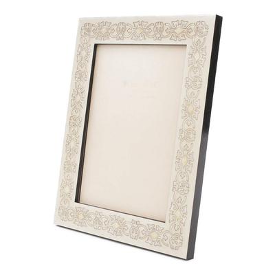 Hergestellt in Italien Natalini Fotorahmen Handgefertigt Bergamo Marrakesch Beige Interieur Holzfotorahmen [NATALINI]