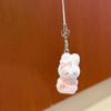 Jellyfish Star Lucky Leaf Wind Chime Keychain & Phone Lanyard Pendant