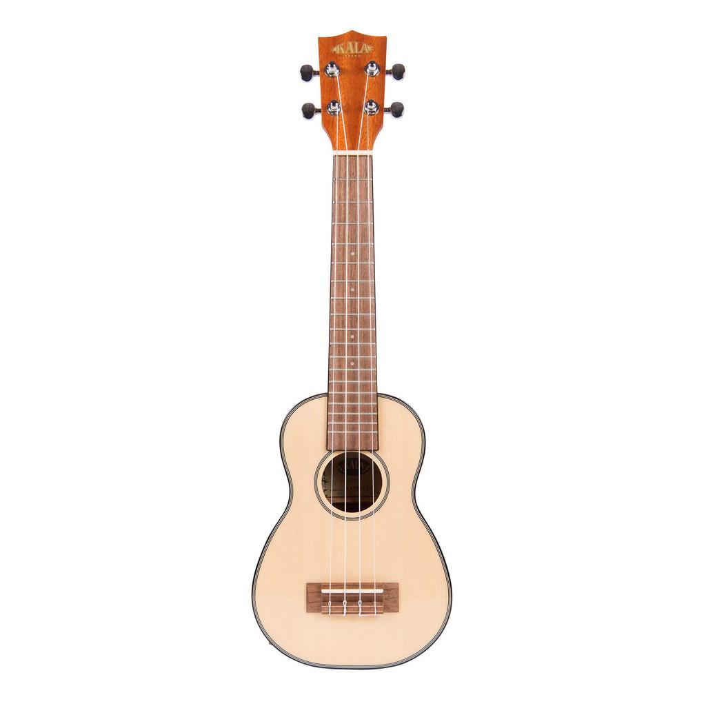 KALA Ukulele Solid Spruce Top Mahogany Series Solid Spruce Top Soprano Long Neck Specification Successor KASSLNG-WBAG20_06 [KA-SSLNG Model] (Case