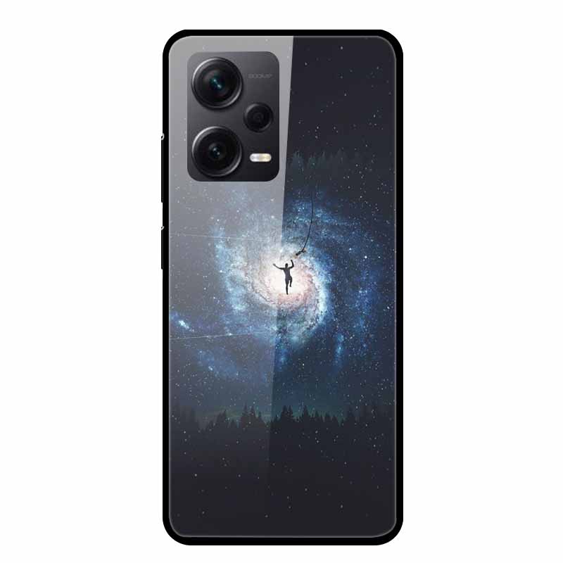 Tempered Glass Cases For Redmi Note 12 Pro Plus 5G Covers Note12 Hard Back Covers for Xiaomi Redmi Note 12 Pro Capas Protective