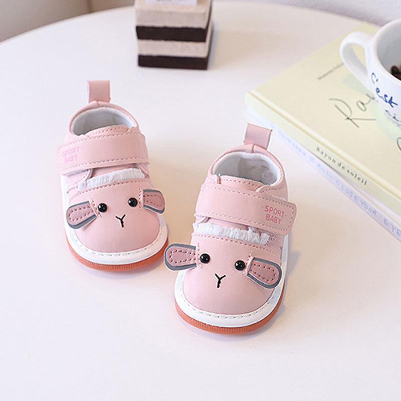 Baby-Schuhe mit weicher Sohle für Kleinkinder mit rutschfester Gummisohle für Kinder
