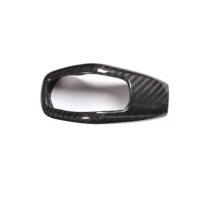 For Land Rover-Range Rover Sport RR Real Carbon Fiber Interior Accessories Central Console Gear Shift Knob Head Cover Trim