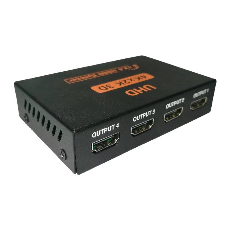 1 In 4 Out HD Splitter 4K 3D HD Adapter for PC/DVD/TV Box Video Distributor High Definition Amplifier