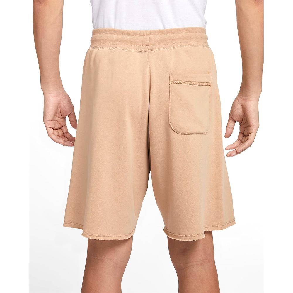 Nike Letter Logo Knit Fitness Training Sports Casual Shorts Men bottoms Khaki HQ1203-200