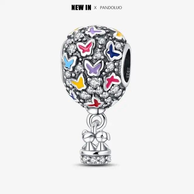 Novità Elementi Musicali Set da Tre Pezzi Perline Charm Si Adatta Nuovo Bracciale Argento 925 Donne Ciondolo Perla Gioielli Regalo