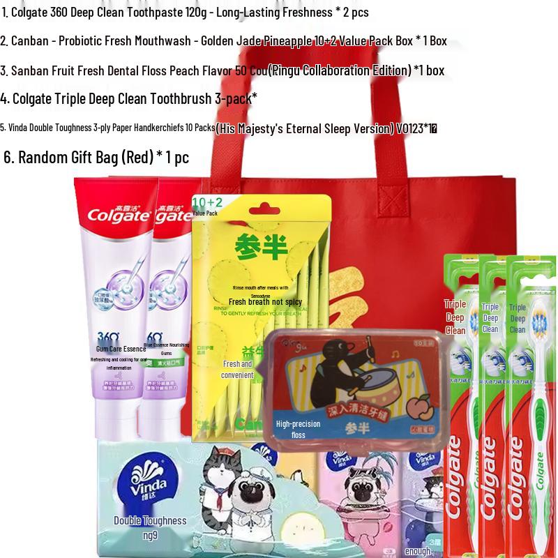 Colgate Long-Lasting Fresh Oral Care Gift Set