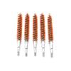 5Pcs 7.7Mm Phosphor Bronze Hole Brushes, Aluminum Support + Bronze Bristles, Gun Cleaning Brush Kit For Spray Gun