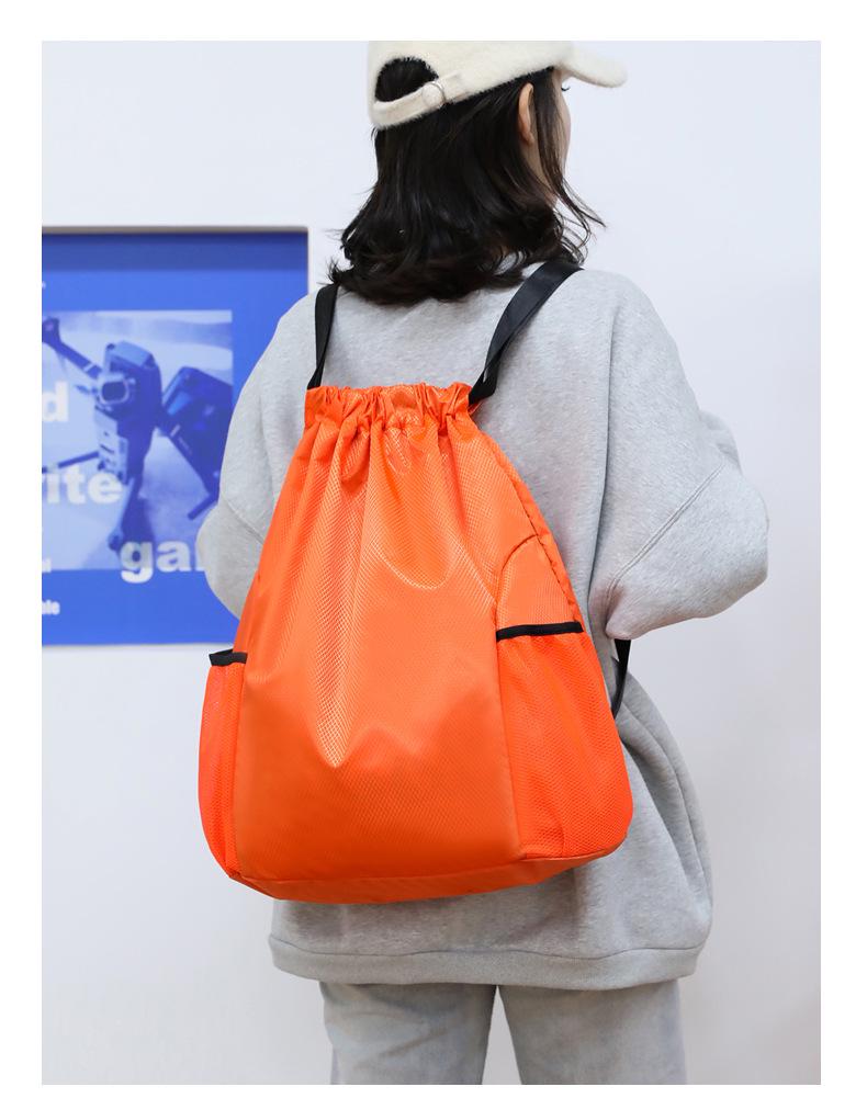 Size 7 Basketball & Football Training Backpack with Print Logo for Outdoor Sports and Fitness