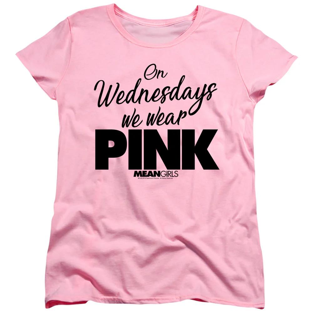 

Mean Girls Pink Womens T Shirt Pink 3XL