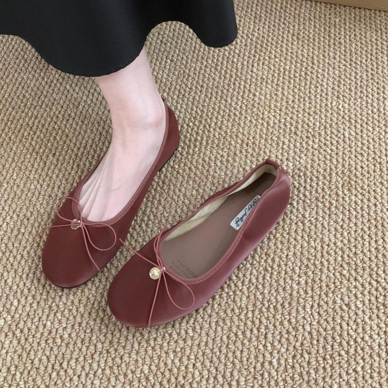 

Bailamos 2025 New Women Flats Female Flats casual Ballet Dancing Shoes Foldable Sole Boat Shoes Summer Slip On Slipper Mules Sho 35