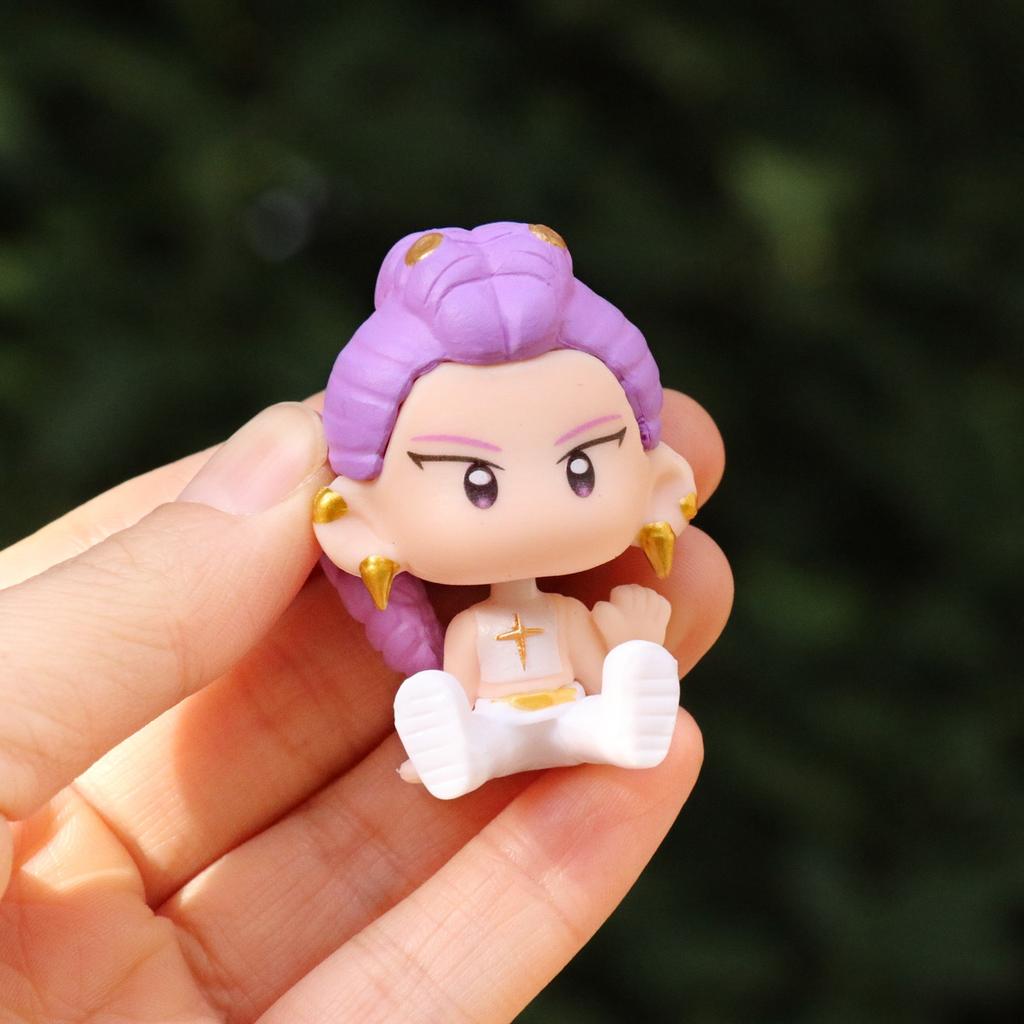 10pcs/Set Kpop Cazadores de Demonios Figura Juguete Dibujos Animados Rumi/Mira/Zoey Figura de Acción PVC Decoración de Escritorio Modelo Muñeco Juguete Regalo para Fans