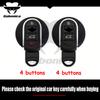 For Bmw Mini Cooper Zinc Alloy Car Key Cover Countryman F54 Clubman F55 Hardtop F56 F57 F60 Car Key Full Package Protective Case