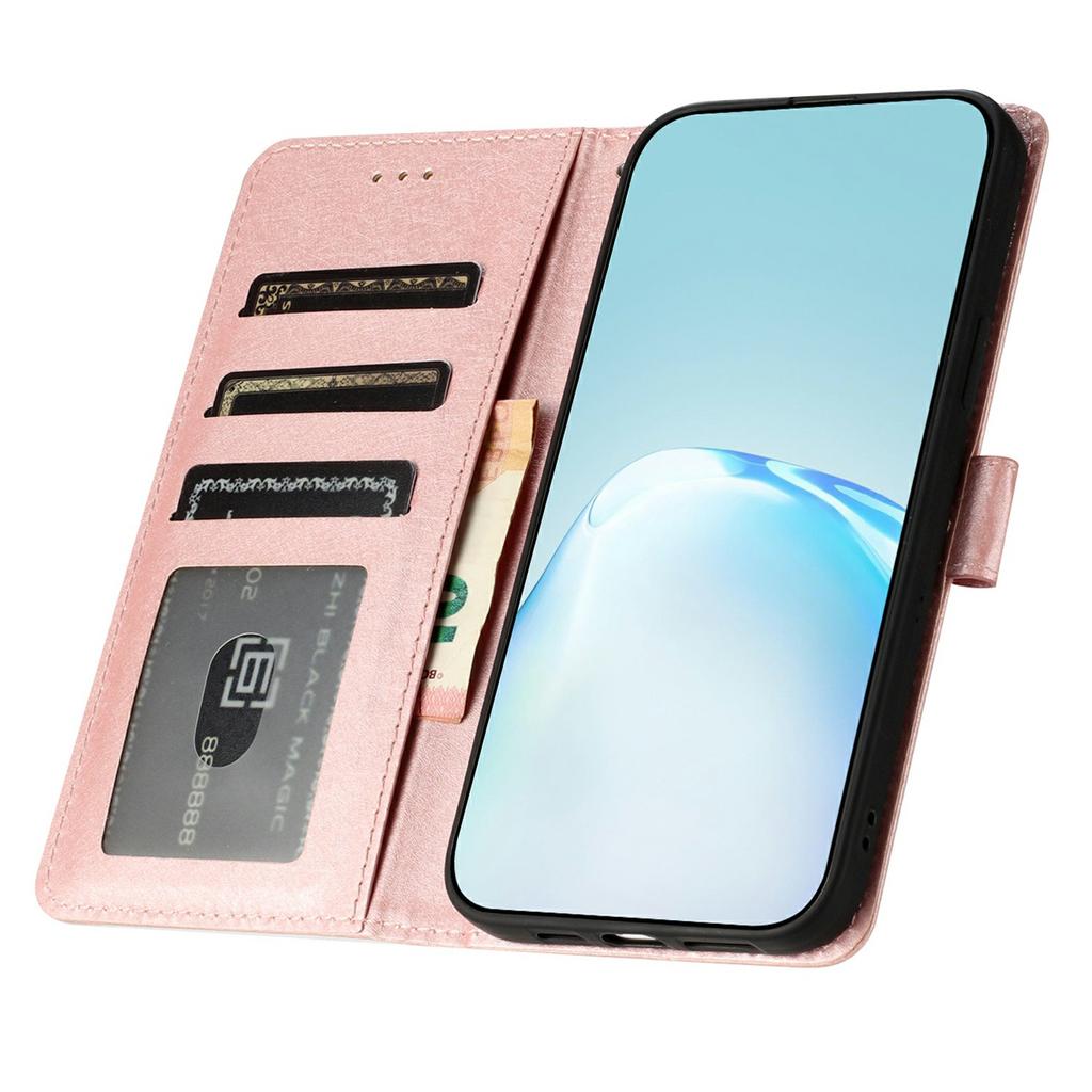 Wallet Case for Motorola Edge 60 5G/60 Fusion 5G/60s 5G Leather Folio Phone Cover Magnetic Clasp