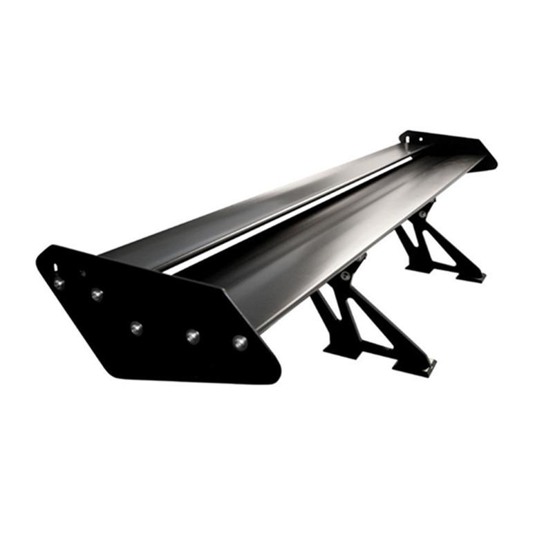 2020 Universa Car Spoiler Double layer for Sedan Racing Car 135cm Aluminum Rear Trunk GT Spoilers Wing fits for BMW Honda Wings