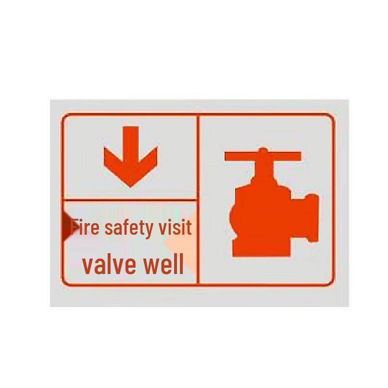 Stainless Steel Fire Safety Sign