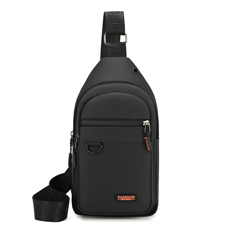 Vodoodpudivá pánská náprsní taška Velkokapacitní ramenní taška na dojíždění Vícevrstvá crossbody taška