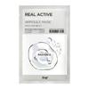 Real Active Brightening Glow Ampoule Mask 25ml X 10ea (Set of 1) - Glutathione & Niacinamide Radiance Sheet Mask