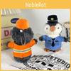 Delightful Plush Penguin Keychain Cute Animal Doll For Firefighter And Police Lovers