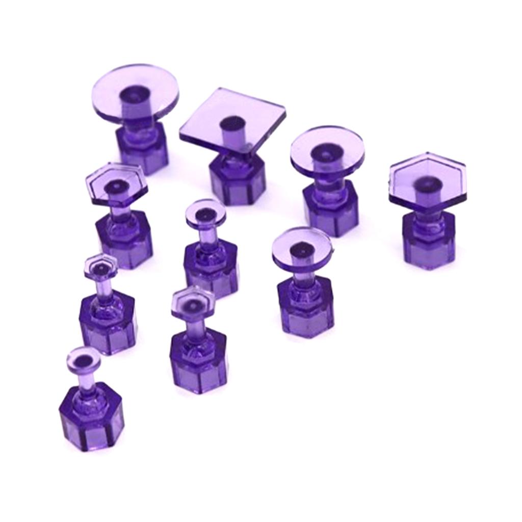 10Pack/28Pack Plastic Dent Fixing Sheets Car Dent Puller Dent Removal Tool Plastic Sheet Metal Repair Kits