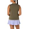 Asics Game Breathable Striped Sleeveless Sports Vest Women tops 2042A424-300