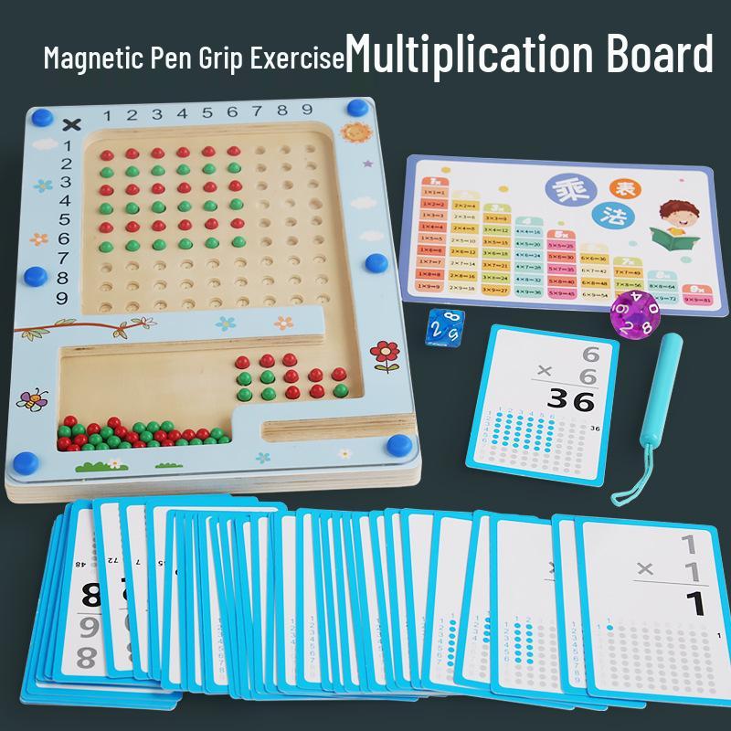 

Magnetic Number Maze: Educational Toy for Logical Thinking & Math Learning.