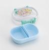 Skater Bento 360ml with a Fluffy Made In Single Dishwasher and Microwave Children's Box, Capacity, Lid, Japan, Tier, Safe, "Anything Ikimono" Design,