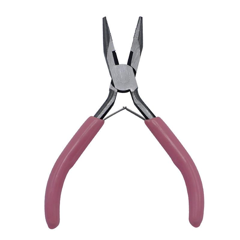 5-Inch Mini Multifunctional Pliers Set: Needle-Nose, Tiger, Round-Nose, Angled - Perfect for Jewelry DIY and Handmade Accessories.