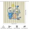 Unframed Cute Cartoon Baby Playing With Sand Beach Themed Shower Curtain Bathroom Decor Waterproof Fabric Seaside Ocean Vibes Ki
