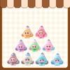 9pcs/Set Baby Three Figure Toy Dessert Series Rabbit Figurine Desktop Decoration Model Ornaments Toys Boys Girls Christmas Gifts