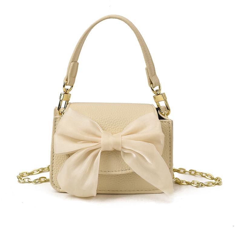 Minimalist Pu Butterfly Knot Shoulder Bag For Daily Casual Wear