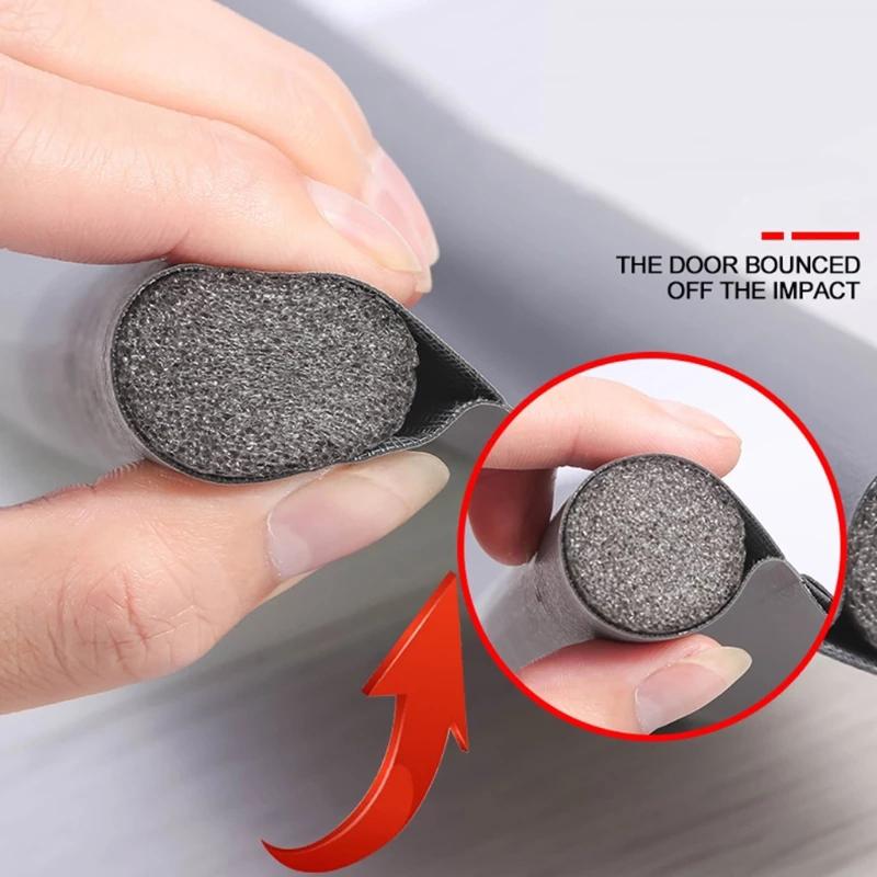Flexible Door Bottom Sealing Strip Sound Proof Noise Reduction Door Stopper 93Cm