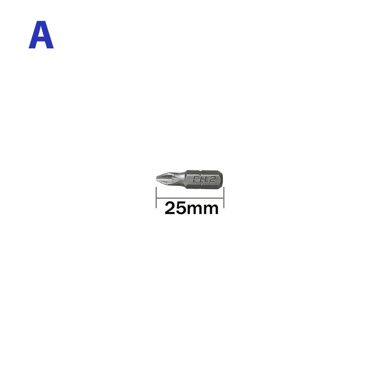 

Магнитные противоскользящие электрические отвертки с шестигранным хвостовиком 1/4 дюйма, точность Ph2 25mm