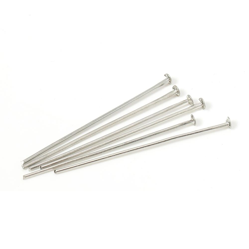 

200pcs/bag 18-70mm Flat Head Pins Headpins Accessories for Jewelry Findings Brooch Making DIY Gold Chain Components Supplies 26mm