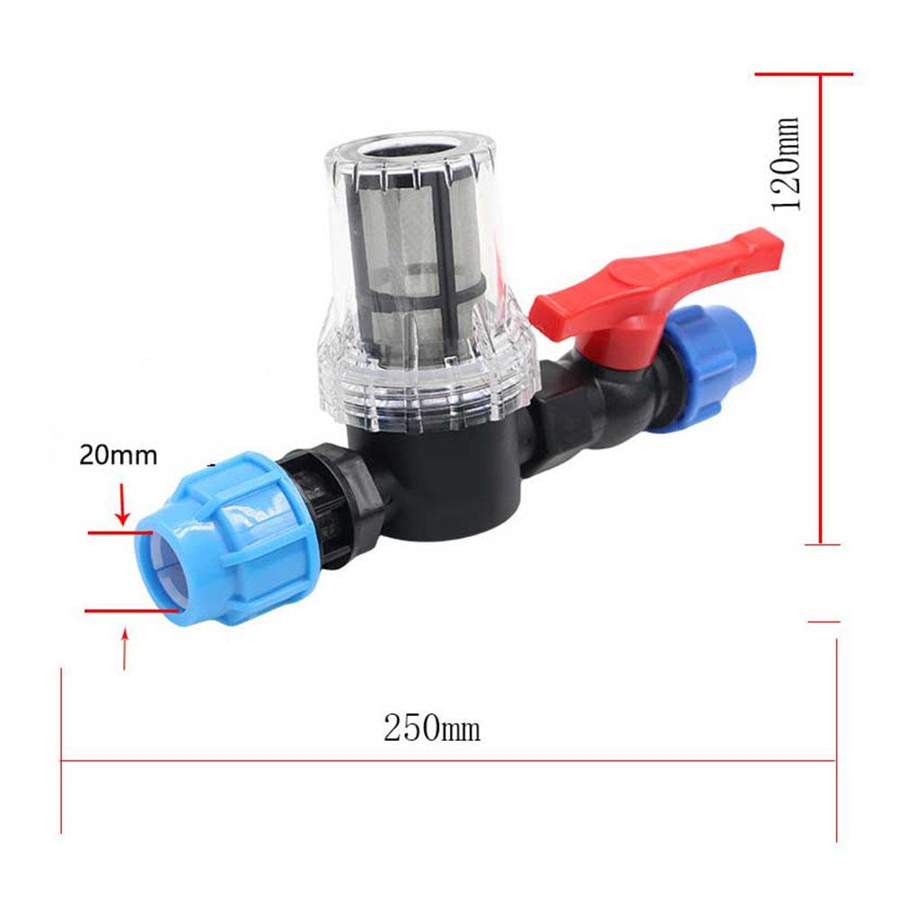 

Drip Irrigation Filter Garden Drip Filter Disassemblable Easy To Clean Plastic Body Quick Installation Reliable Filtration
