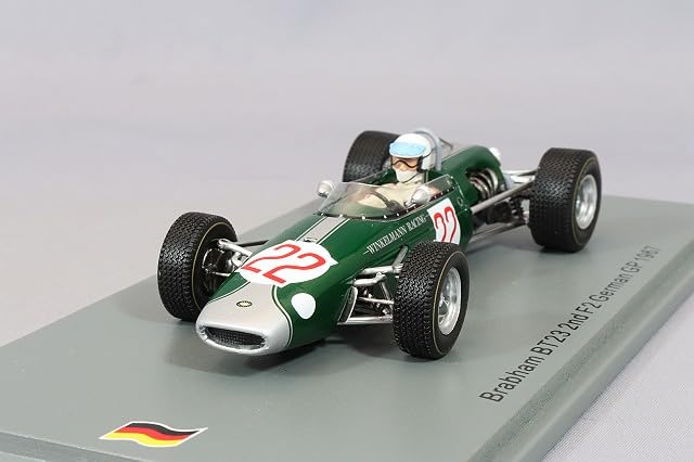 

SPARK Brabham BT23 1967 F2 Гран-при Германии 2-е место 1/43 #22 А.Лис