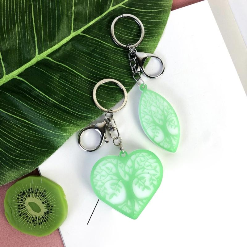 Versatile Silicone Casting Mold Epoxy Resin Mold Versatile Round Life Tree Keyring Case Mould Keychain Jewelry Moulds
