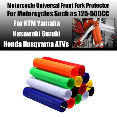 Motorcycle Universal Front Fork Protector For Husqvarna KTM Honda Yamaha Kawasaki Suzuki Motocross Road Bike Dirt Bike ATV Parts