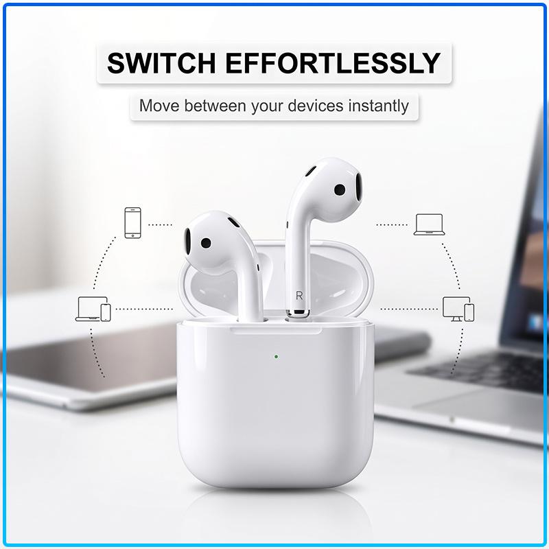Second Generation Air 2 Bluetooth Earphone With Instant Connection Long Battery Life Ergonomic Design High Quality Sound Wireless Headset
