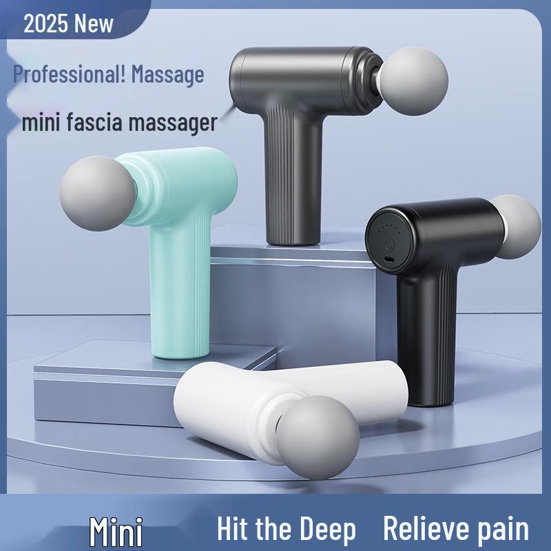 Compact Handheld Muscle Massager for Neck & Body - Portable Mini Electric Device for Men & Women