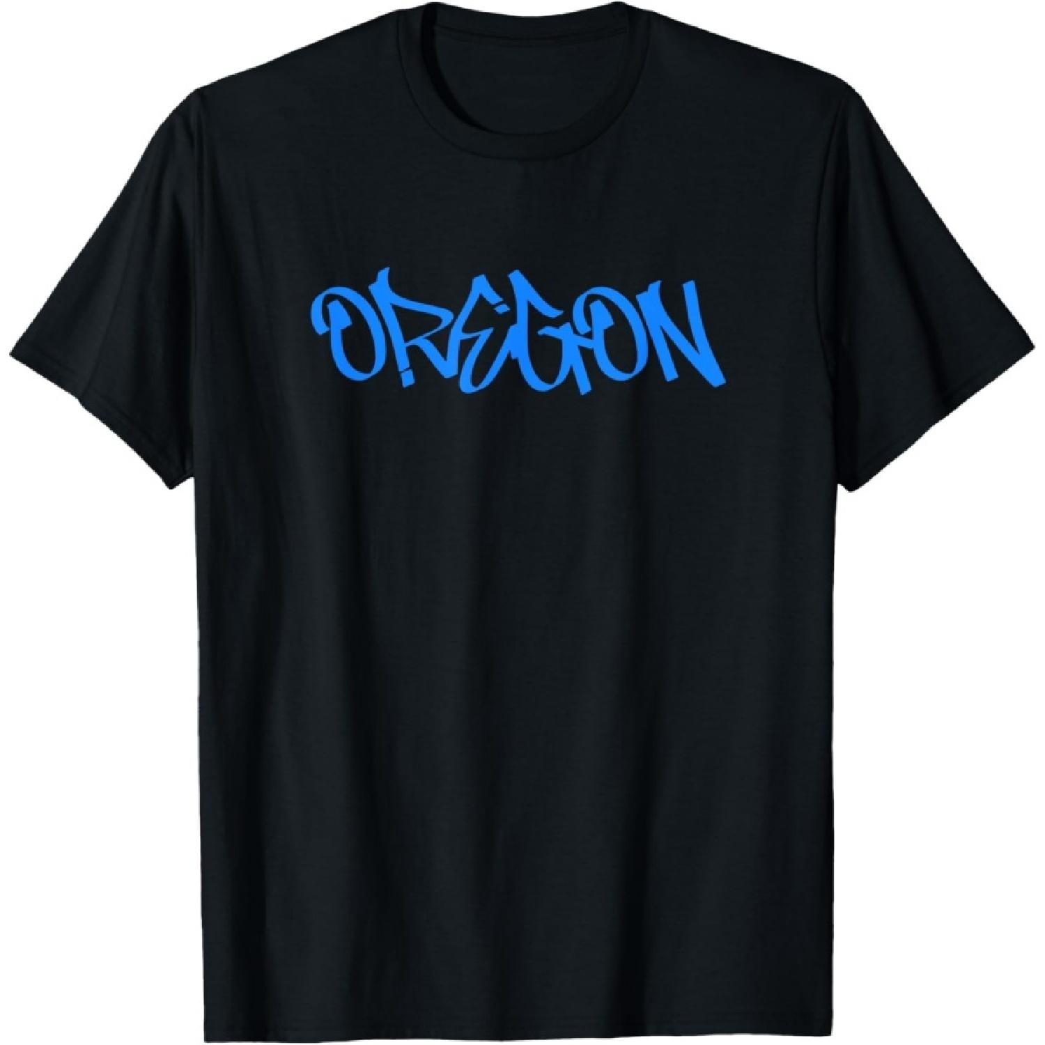 

Oregon in Graffiti Style T-Shirt XXXXXL чорний