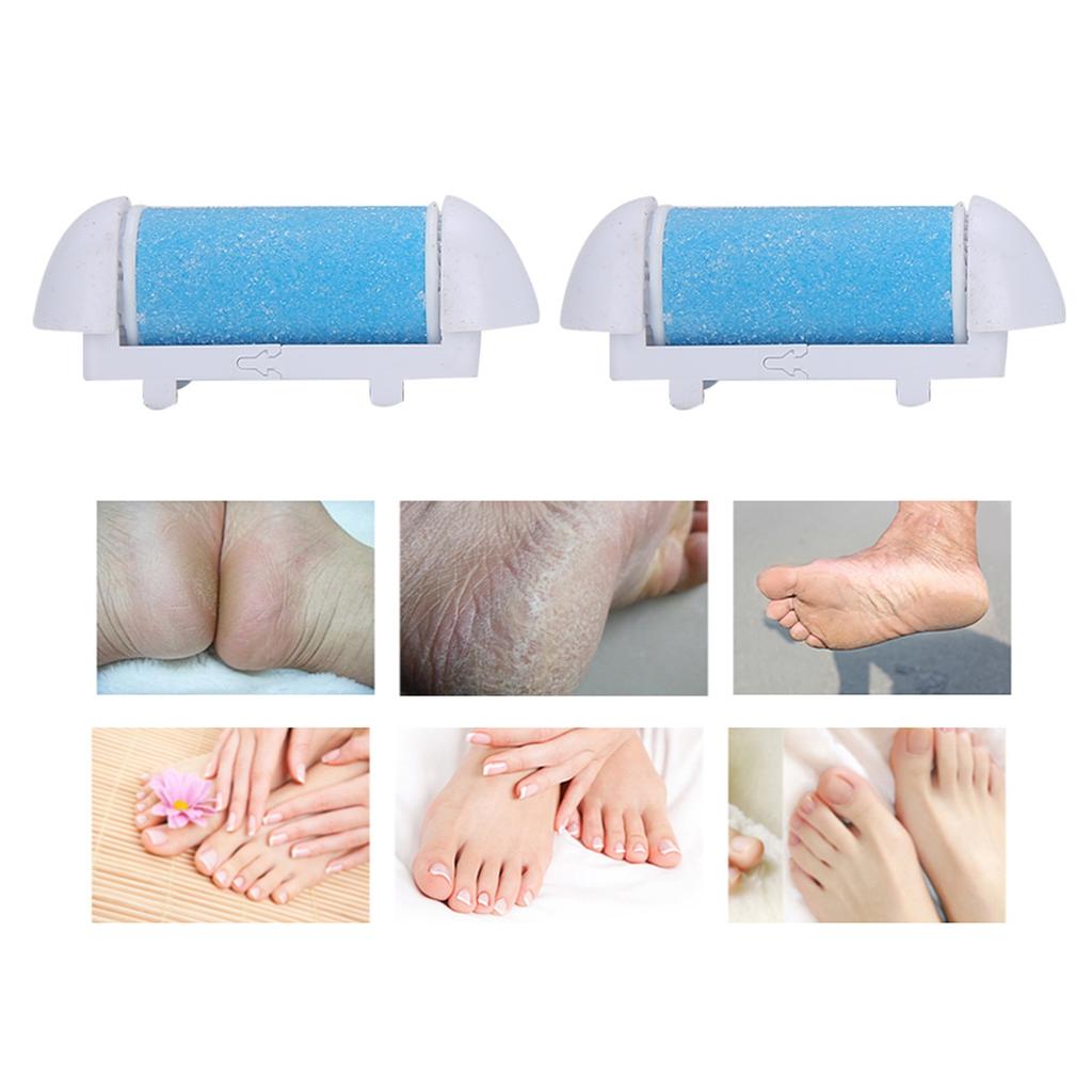 Electric Foot File Roller Head Replacement Pedicure Callus Remover Accessories