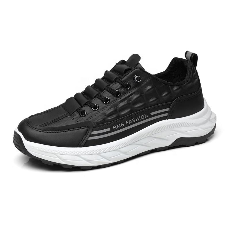 The latest design lace-up breathable fashion sneakers men's new high-quality running shoes