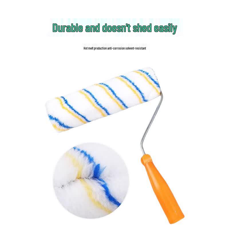 No-Dead-Angle Latex Paint Roller Brush 10-Pack