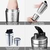 Portable Stainless Steel Protein Shaker CupFitness Sports Mug Nutrition Shakers Cup Water Bottles Water Cup Portable Shakers